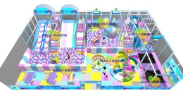 Softplay Playground Project 140 m²