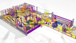 Softplay Space Track 260m2