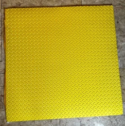 Tatami Wall Protection Mat 1mx1mx13mm Yellow