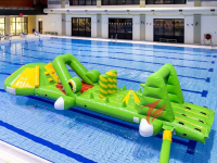 Inflatable Obstacle Course Water Playground