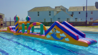 Inflatable Towered Water Playground