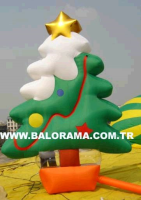Giant Inflatable Christmas Pine 4m