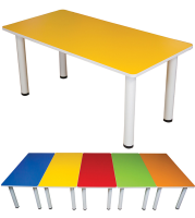 Wood Flat Desk Table 70X140 C
