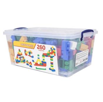 260 Pieces Colorful Play Blocks