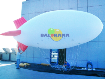 Airship Balloon White 6m