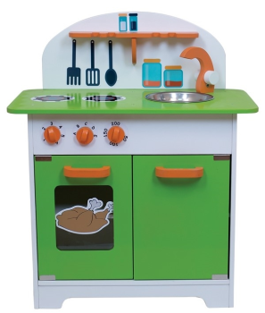 Green Wood Kitchen Set C
