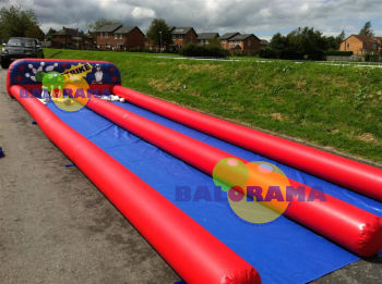 Inflatable Double Bowling 8x3.5x2m