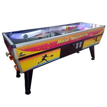 Table Tennis Court with Coin