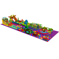 Giant Inflatable Playground 830m²